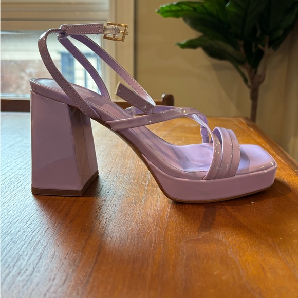 Purple platform heels - Picture 2 of 4
